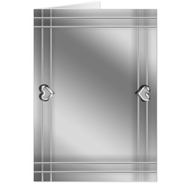 Silberne Herzen (Porträt) (Vorne)