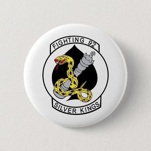 Silberne Könige VF-92 Button (Vorderseite)
