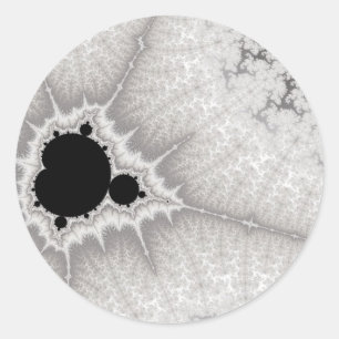 Silberne MiniBrot Aufkleber