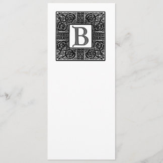 Silberne Mit Monogramm Celtic Wedding Einladung