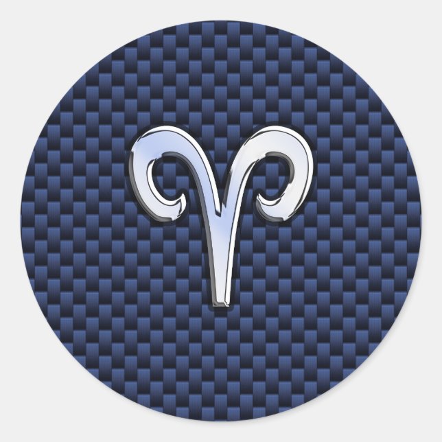 Silberne Runder Aufkleber (Vorderseite)