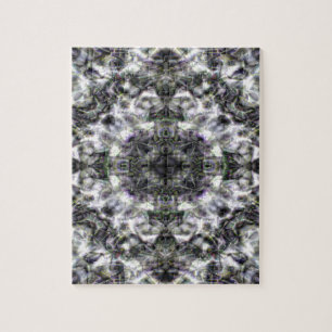 Silberne Spitze Puzzle