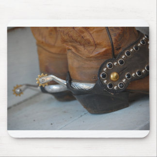 Silberne Sporne Mousepad