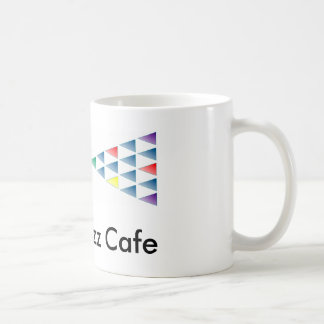 Silberne Summen-Café-Kaffee-Tasse - Weiß Tasse