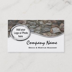 Silberne Visitenkarte