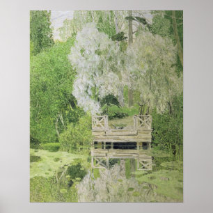 Silberne weiße Weide, 1904 Poster