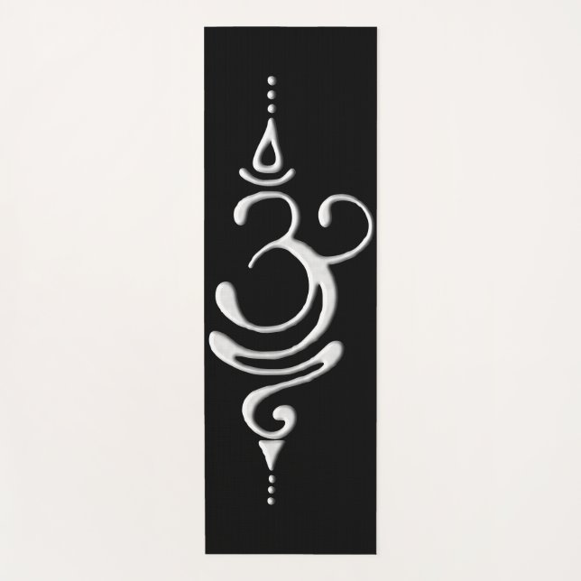 Silberner Atem  Yogamatte (Vorderseite)