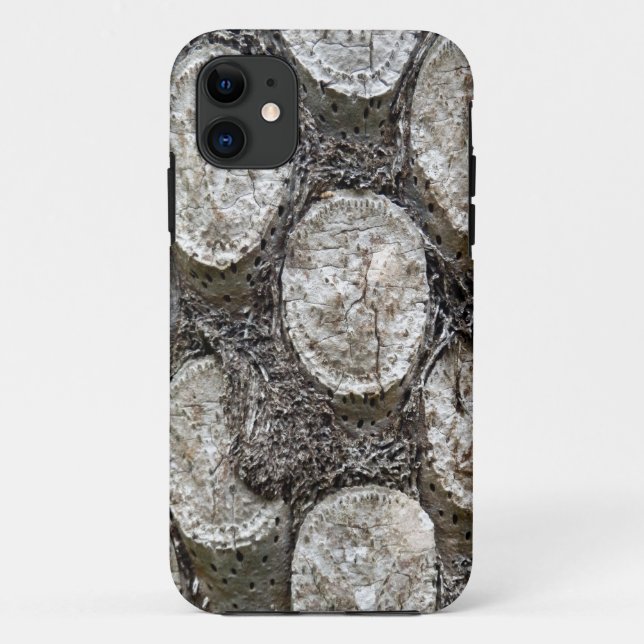 Silberner Farn-Baum iPhone Se+Fall 5/5S Case-Mate iPhone Hülle (Rückseite)