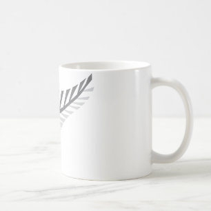 Silberner Farn-fantastisches Neuseeland-Bild Tasse