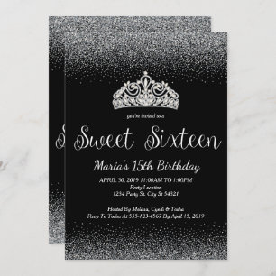 Silberner Glitzer, Einladungen des Bonbon-16