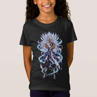 Silberner Krieger Fantasy-T-Shirt T-Shirt