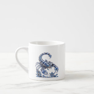 Silberner Kristall-Skorpion Luxury Collection ✨ Espressotasse