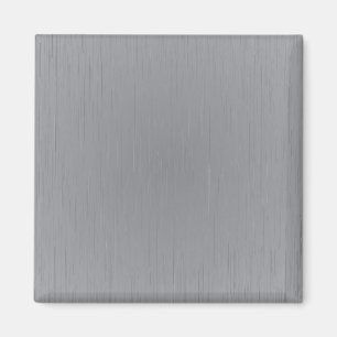 Silberner Metallblick Magnet