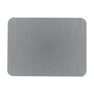 Silberner Metallblick Magnet