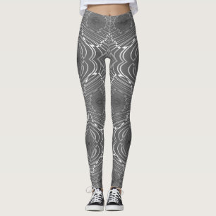 Silberner Strudel Leggings