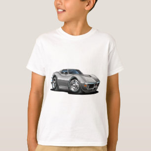 Silbernes Auto 1968-72 Korvette T-Shirt