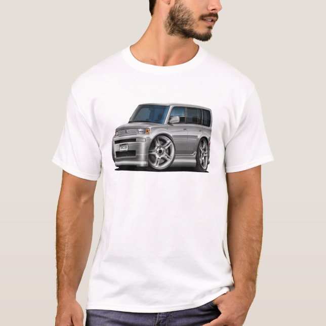 Silbernes Auto des Scions-XB T-Shirt (Vorderseite)