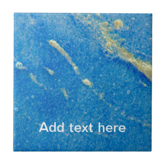 Silbernes Blau fixiertes Glas Fliese