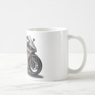 Silbernes Fahrrad Suzukis GSX-R600 Tasse