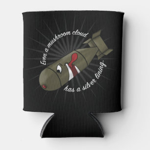 Silbernes Futter kann cooler Dosenkühler