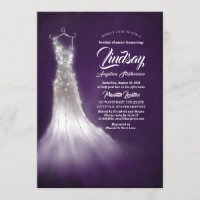 Silbernes Glitzer-elegantes Kleiderlila Brautparty