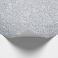Silbernes Glitzer-Verpackungs-Papier