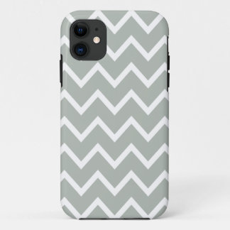 Silbernes Grau Zickzack Iphone 5 Fall Case-Mate iPhone Hülle