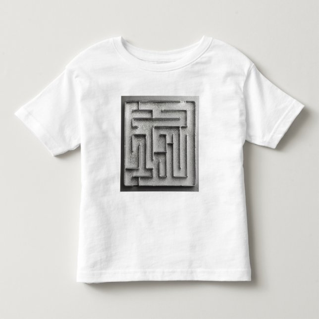 Silbernes Labyrinth Kleinkind T-shirt (Vorderseite)