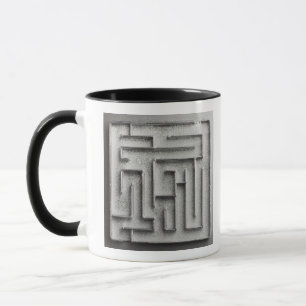 Silbernes Labyrinth Tasse