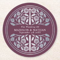 Silbernes Mauve Royal Mittelalter Schwert Hochzeit