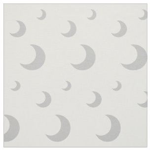 Silbernes Mond-Gewebe Stoff