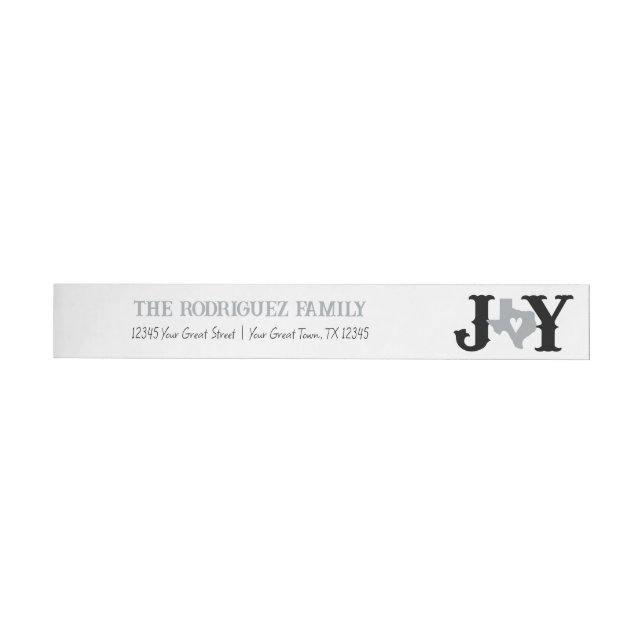 Silbernes Texas JOY Weihnachtsfest (Person)