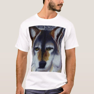 SILBERNES WOLFt-stück T-Shirt