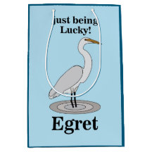 Silberreiher Glücksvogel