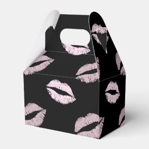 Silberrosa Küsse Geschenkschachtel