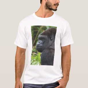 Silberrücken-Flachlandgorilla, Gorilla in Gefangen T-Shirt