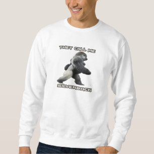 Silberrücken-Gorilla-Sweatshirt Sweatshirt