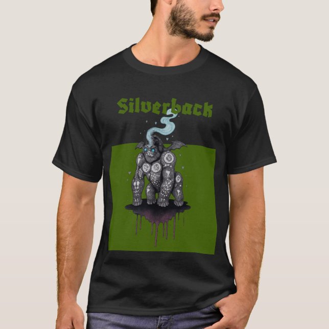 Silberrücken T-Shirt (Vorderseite)