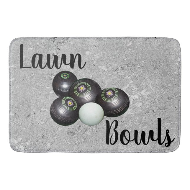 Silberschädel und Jack, Memory-Schaumbad, Badematte (Vorderseite)