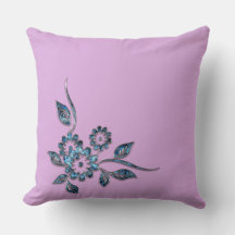 Silberschmuck der blauen Blume