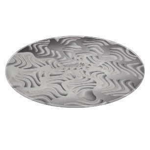 Silberschneeflocke Schneidebrett