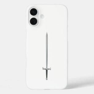 Silberschwert iPhone 16 Plus Hülle
