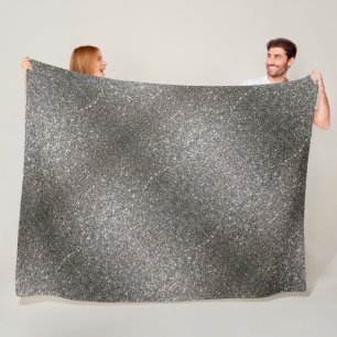 Silberschwingel-Glitzer Fleecedecke