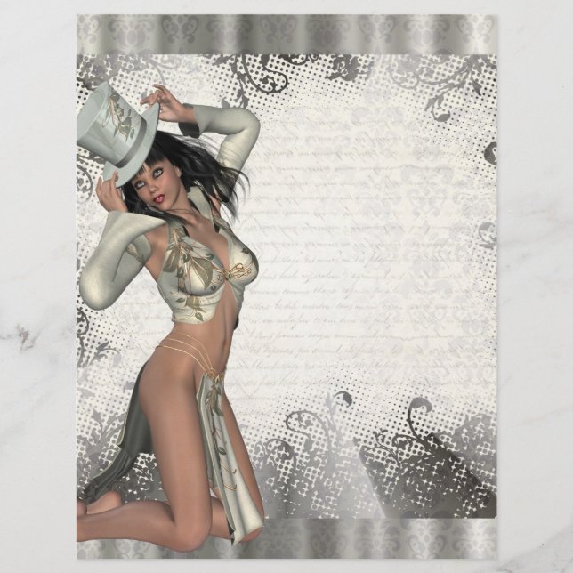 Silbershowgirl Flyer (Vorne)