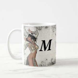 Silbershowgirl Kaffeetasse