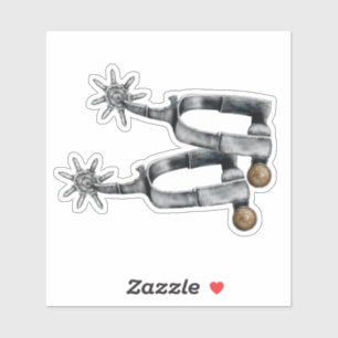 Silberspitzen Aufkleber