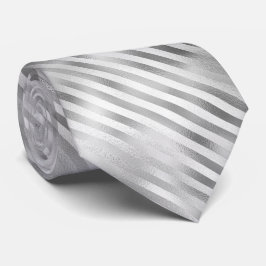 Silberstreifen Krawatte