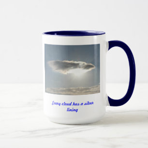 Silberstreifen Tasse