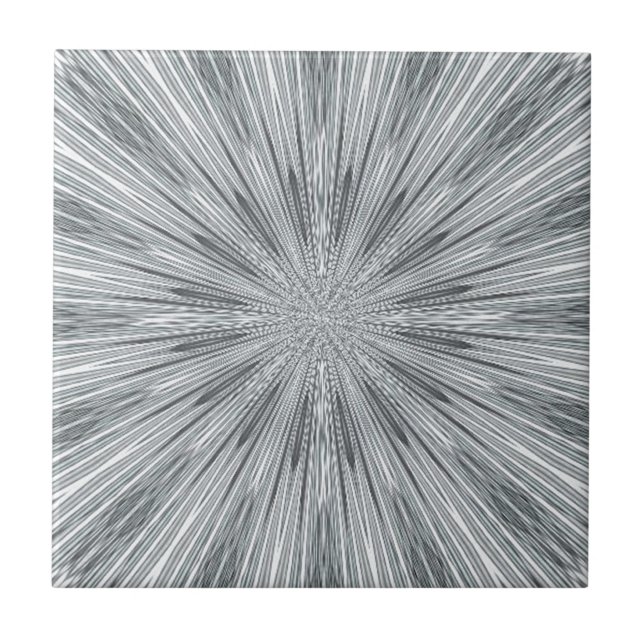 Silberwirl Fliese (Vorderseite)