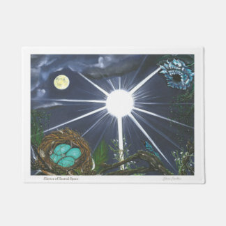Silence of Sacred Space Fußmatte